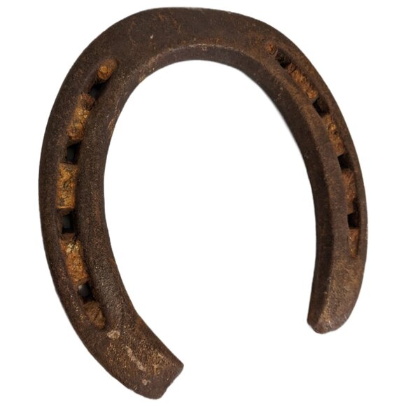 Authentic Rusty Horseshoe Good Luck Charm Rustic Farmhouse Decor Western Retro - Picture 2 of 7